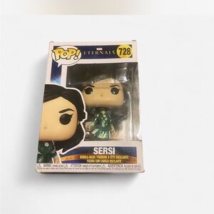 Marvel Pop! Sersi Figure in Green and Black